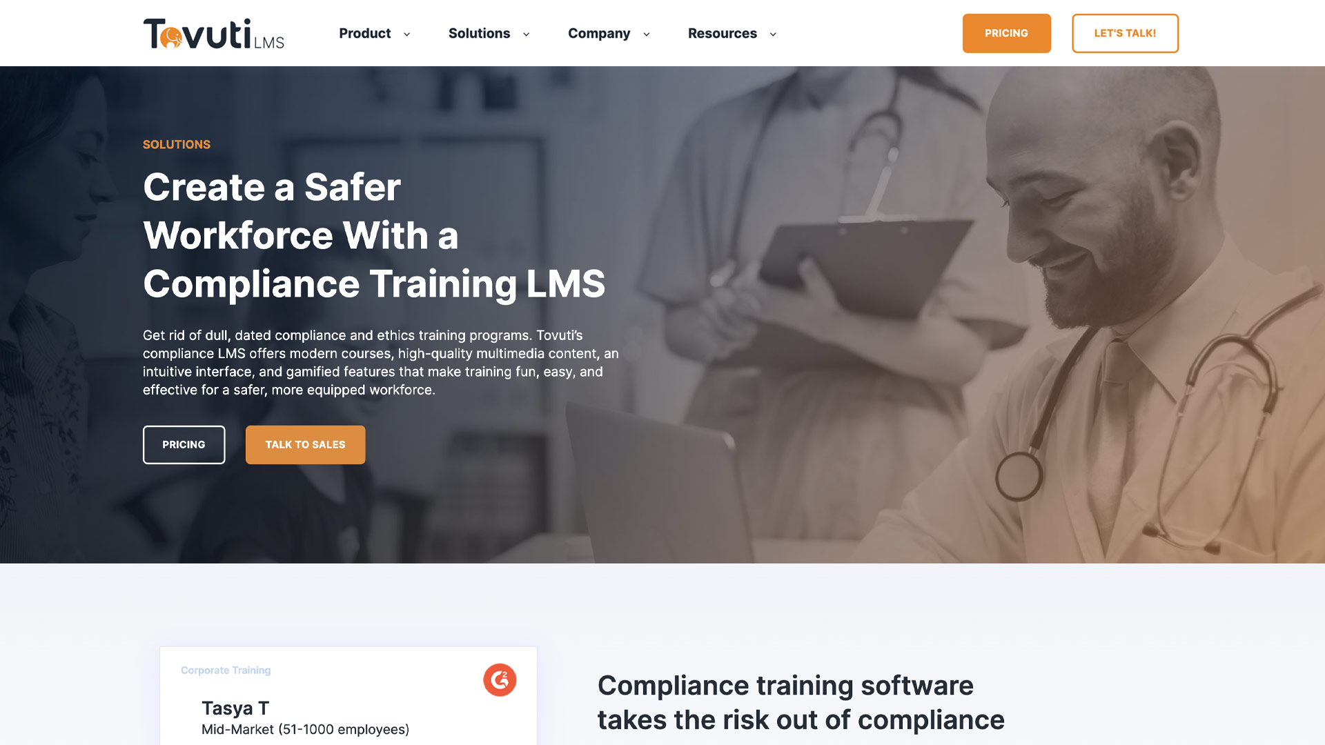 Compliance Training LMS | Compliance Training Online | Tovuti LMS